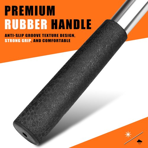 BIRDIEBLAST Golf Ball Retriever Telescopic for Water, 9Ft/12Ft/9.01Ft/16.3Ft/20Ft Stainless Steel Golf Ball Retriever, Professional Golf Ball Retriever