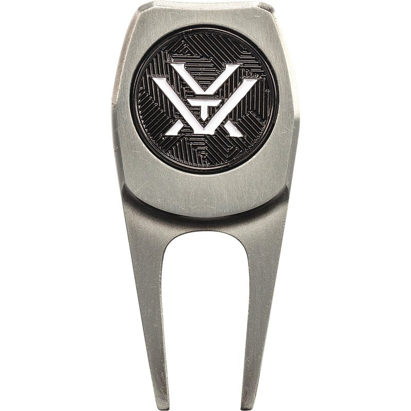Vortex Multi-Purpose Golf Divot Repair Tool with Magnetic Ball Marker
