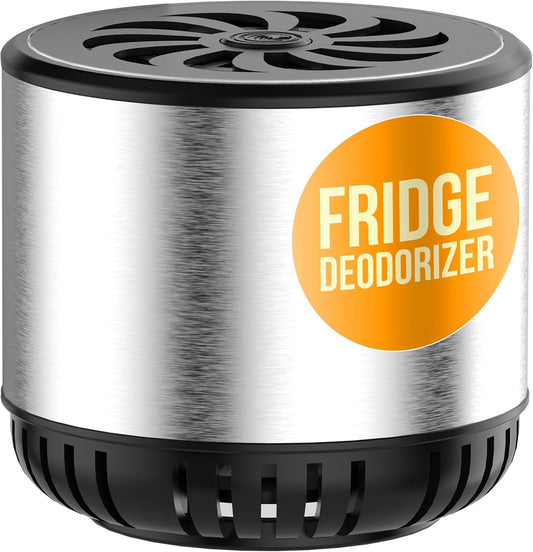 ZARPAX Refrigerator Deodorizer | Long-Lasting 10-Year Odor Eliminator - 18ft³ Capacity Air Purifier