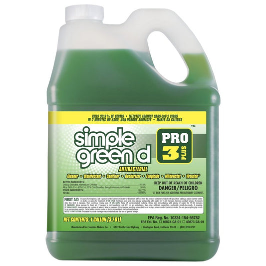 Simple Green D Pro 3 Plus Disinfectant 1 Gallon