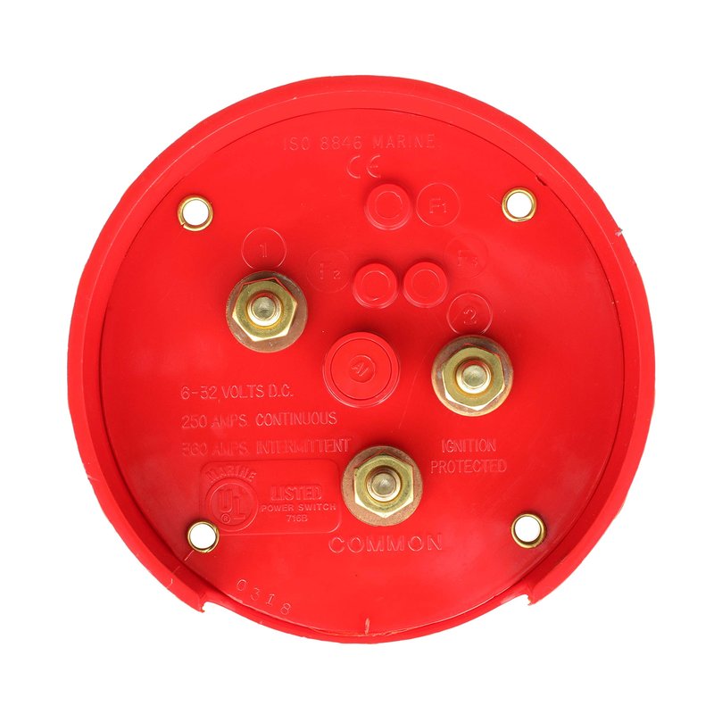 Seachoice Battery Select Switch, Disconnect Isolator Cutoff, Dual, 12 -50V