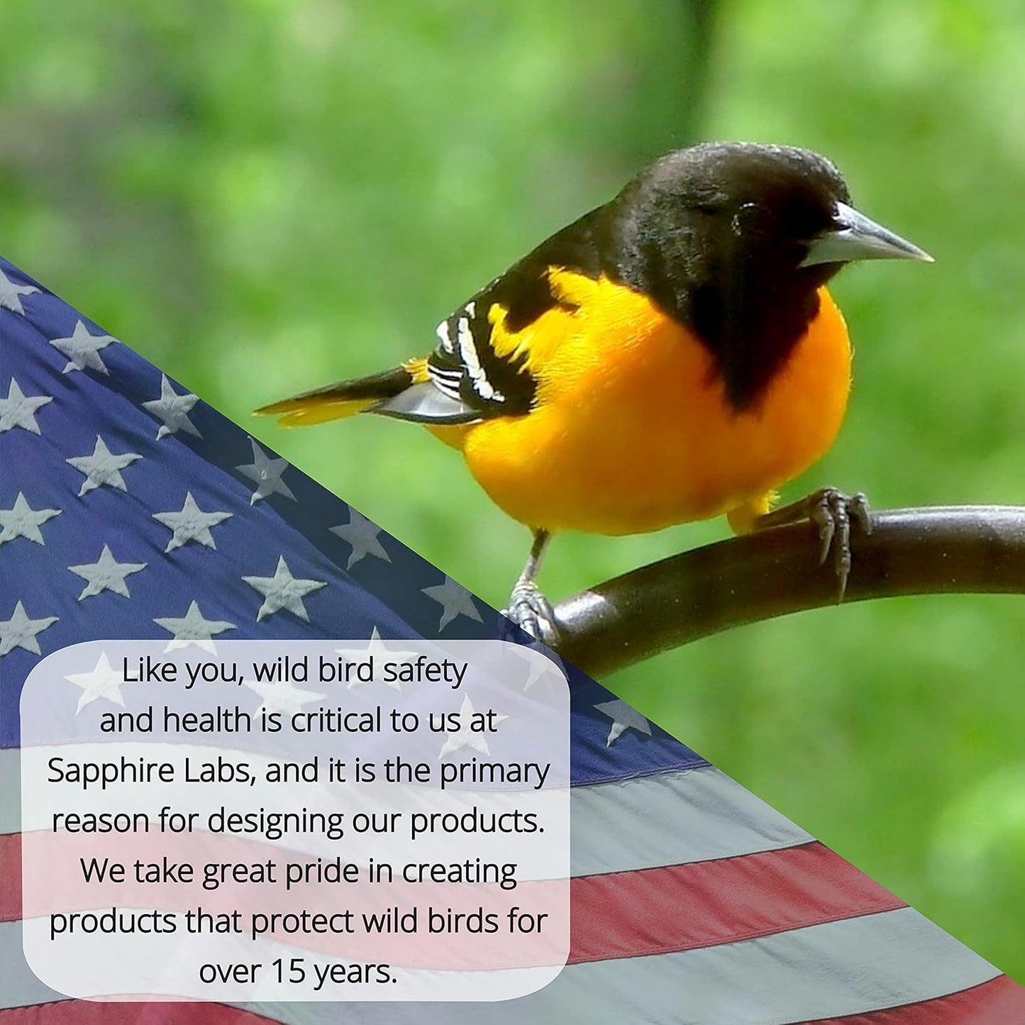 Sapphire Labs Hummingbird Nectar - Naturally Fresh Powder with Nectar Defender | Makes 96 oz Clear Nectar