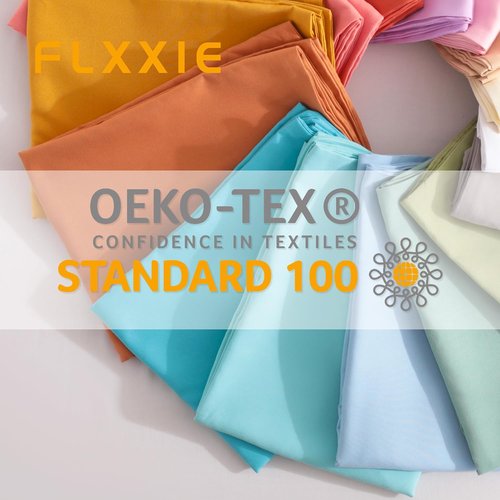 FLXXIE King Pillow Cases - Soft Microfiber Covers with Envelope Closure | Wrinkle & Stain Resistant, 20x36, Blush Pink
