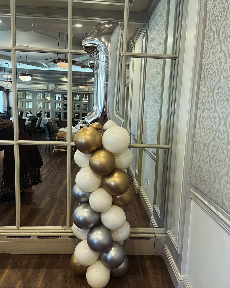 Silver Number 10 Balloon 40 inch, 10 Number Balloons, 10th Silver Birthday Decorations for Girls Boys Kids, 10 Year Old Silver Party Supplies