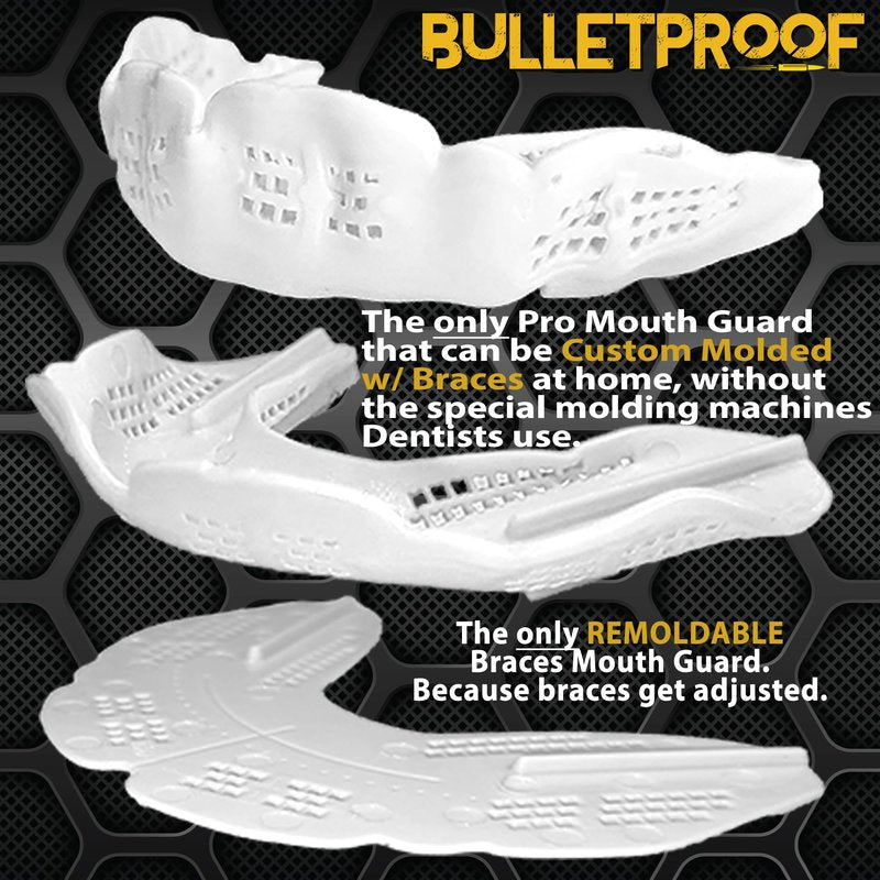 Bulletproof Braces Mouth Guard: Most Breathable Thin Mouthguard for Braces!