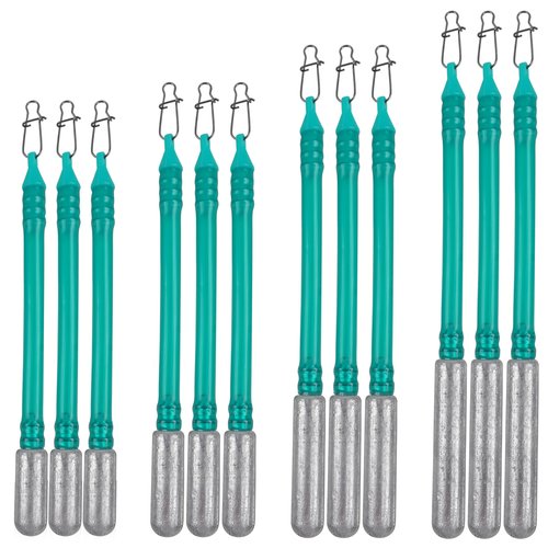 Dragging Weights Dragging Sinkers Catfish Trolling Weight Catfish Sinker Weight with Plastic Pipe Fishing Snaps Clips for Trolling Drift Bottom Bouncing Catfishing Tackle Gear (2OZ-4PCS)