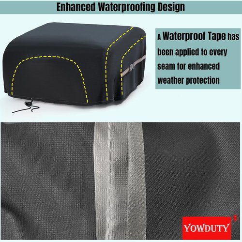 Blackstone Grill Cover - Waterproof & Windproof Heavy-Duty 600D Polyester for 17” Griddle