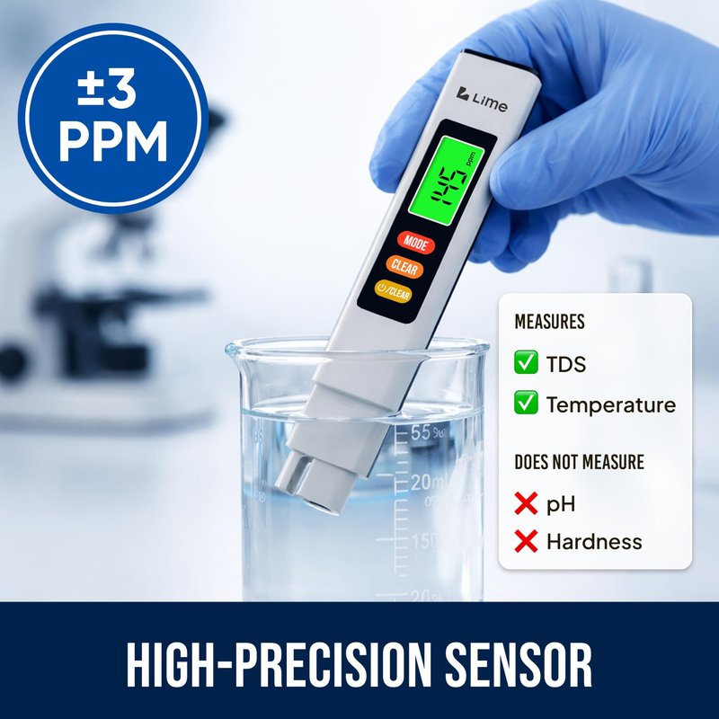 Water Tester for Drinking Water - TDS Meter