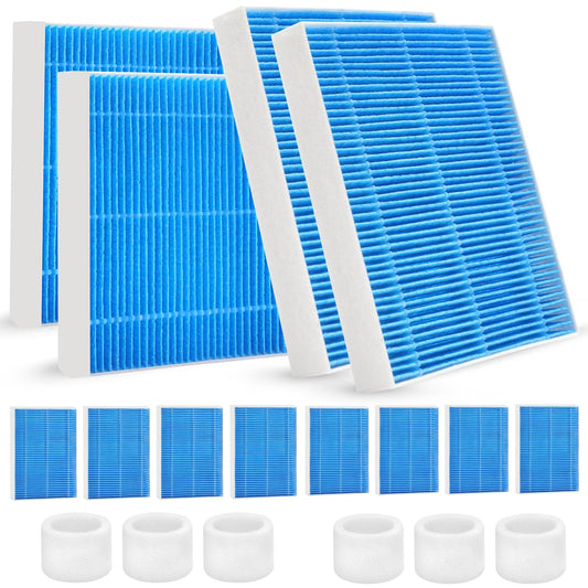 Gazeer 12-Pack Replacement Filters Compatible with LEVOIT Superior 6000S Smart Evaporative Humidifier + 6-Pack Top Fill Humidifier Replacement Filters Compatible with LEVOIT Humidifiers