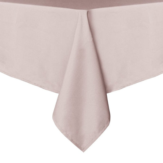 sancua Square Tablecloth - 70 x 70 Inch - Stain and Wrinkle Resistant Washable Polyester Table Cloth, Decorative Fabric Table Cover for Dining Tables, Buffet Parties and Camping, Blush