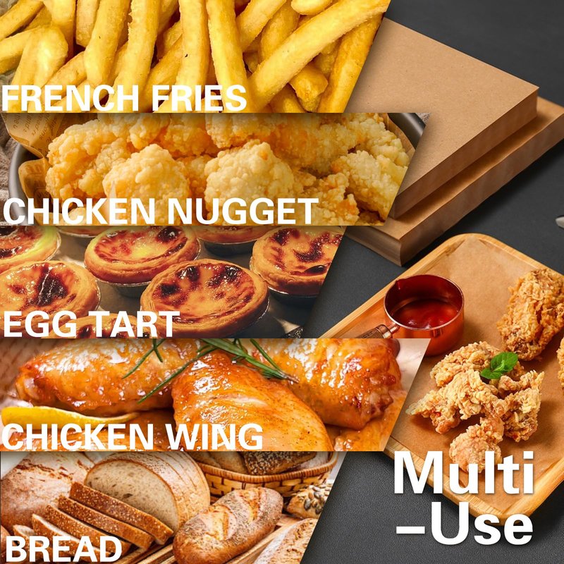 Small Air Fryer Liners Disposable Compatible with COSORI 2.1 Qt Air Fryer, 130 PCS Mini Air Fryer Liners Parchment Paper Baking Sheet for COSORI 2.1 Qt Accessories