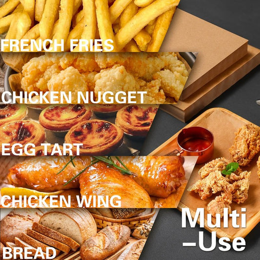 Small Air Fryer Liners Disposable Compatible with COSORI 2.1 Qt Air Fryer, 130 PCS Mini Air Fryer Liners Parchment Paper Baking Sheet for COSORI 2.1 Qt Accessories