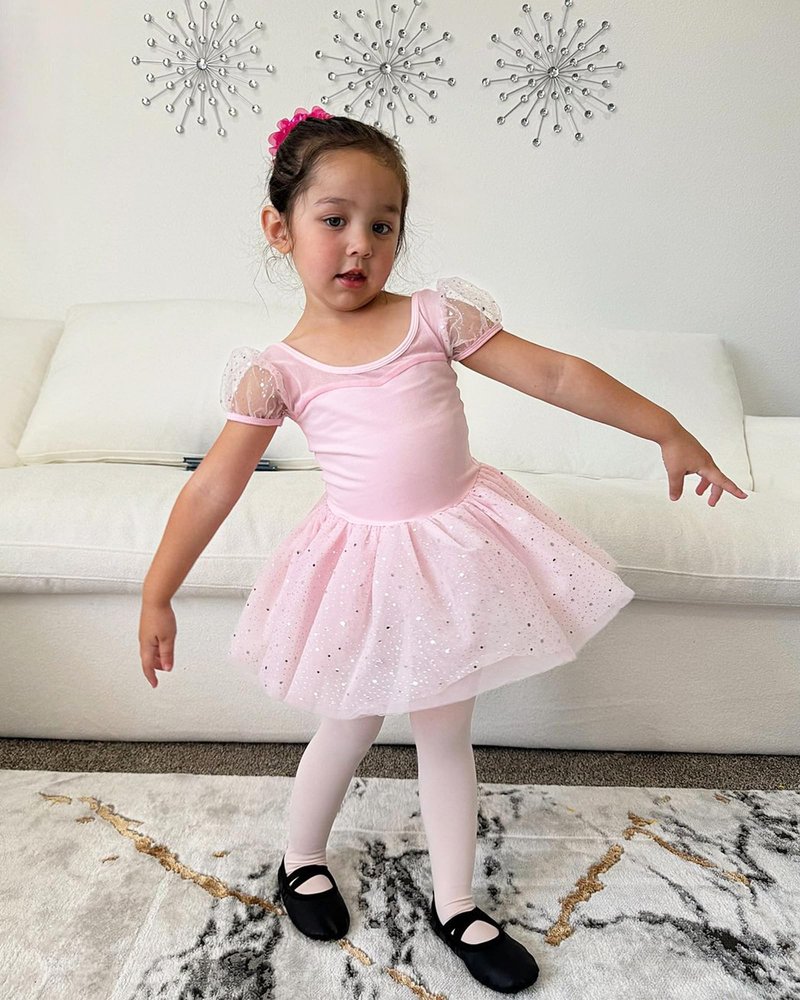 Stelle Girls Ballet Dance Students School Footed Tight (Toddler/Little Kid/Big Kid)(2BP,4-6Years)