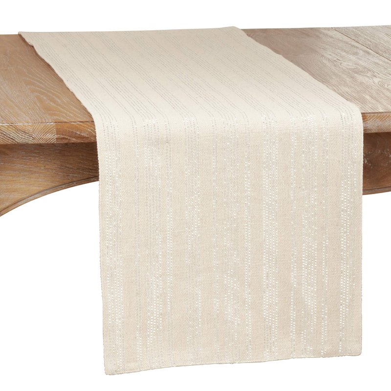 Shimmer Line Design Table Runner