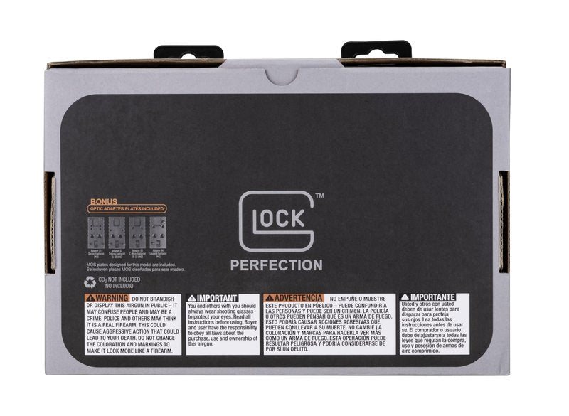Glock 17 Gen 5 MOS Blowback .177 Caliber BB Gun Pistol