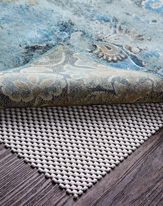 Veken Non-Slip Rug Pad Gripper - Thick 4x8 Ft Area Rug Mat for Hardwood & Tile Floors
