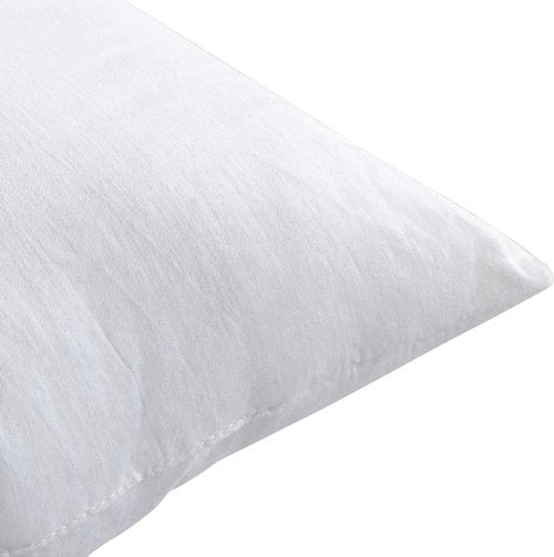 FLXXIE Small Cotton Down Alternative Pillows - Super Soft & Breathable | 2 Pack, 13x18 Inches