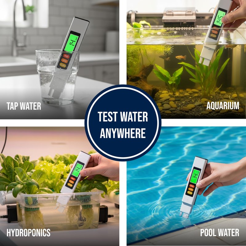 Water Tester for Drinking Water - TDS Meter