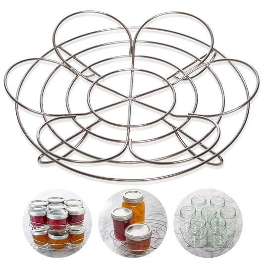 Prepworks by Progressive Reversible Stainless Steel Canning Rack