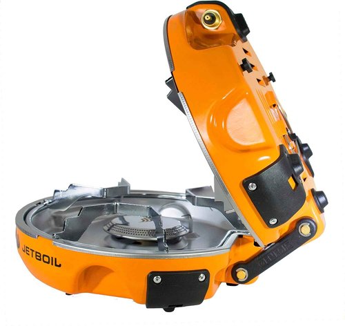 Jetboil Genesis Basecamp Camping Stove - Portable, Fast Boil, Perfect for Outdoor Adventures