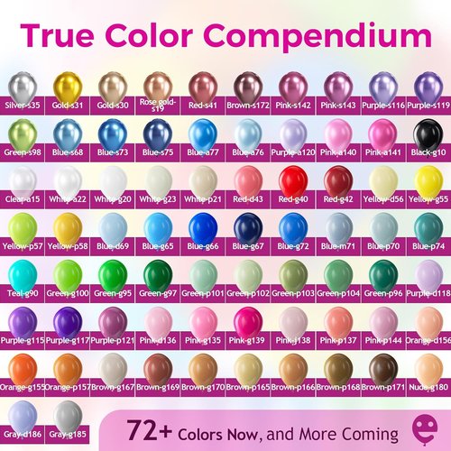 Bezente Pastel Pink Latex Party Balloons - 100 Pack 12-Inch Round Helium Balloons for Weddings & Celebrations