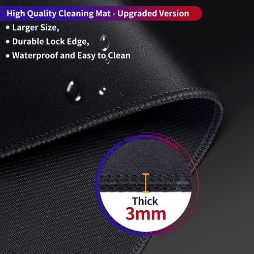 FLIDUKK Oversized Gun Cleaning Mat(48"x 16") | Thick Gun Mat | Gun Accessories | Gun Cleaning Kit Accessories I Solvent Resistant