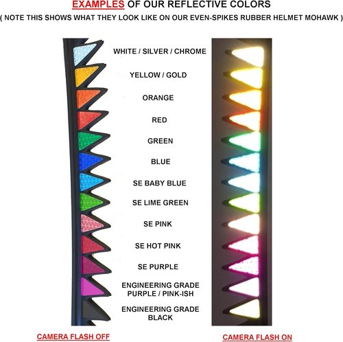 High-Intensity Reflective Straight Strips - 12" Custom TAYLOR33 Strips in Blue & More Colors