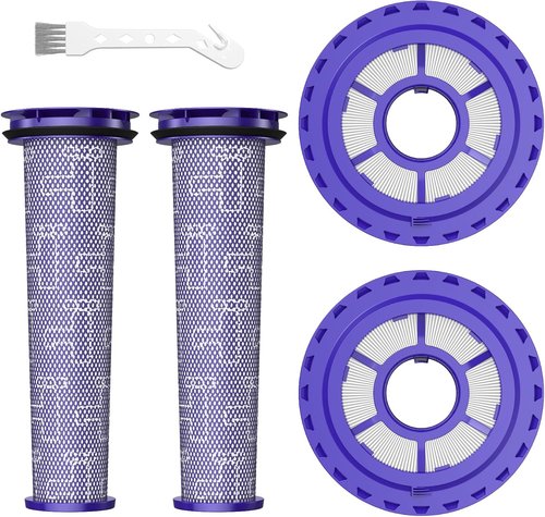 Dyson Replacement Filters - 2 Pack Post & Pre Filters for DC41, DC65, DC66, Animal 2 & 3 Vacuums
