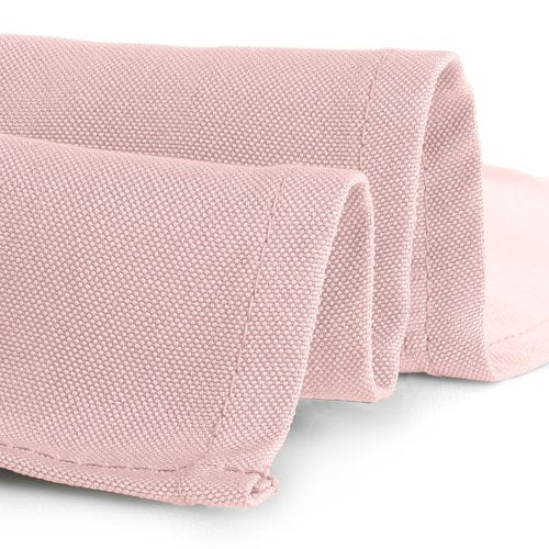 Gee Di Moda Rectangle Tablecloth - 60 x 126 Inch Pink Table Cloth for 8 Foot Rectangle Tables - Heavy Duty Washable Fabric - for Holiday Party, Dinner, Weddings, Baby Shower & Events