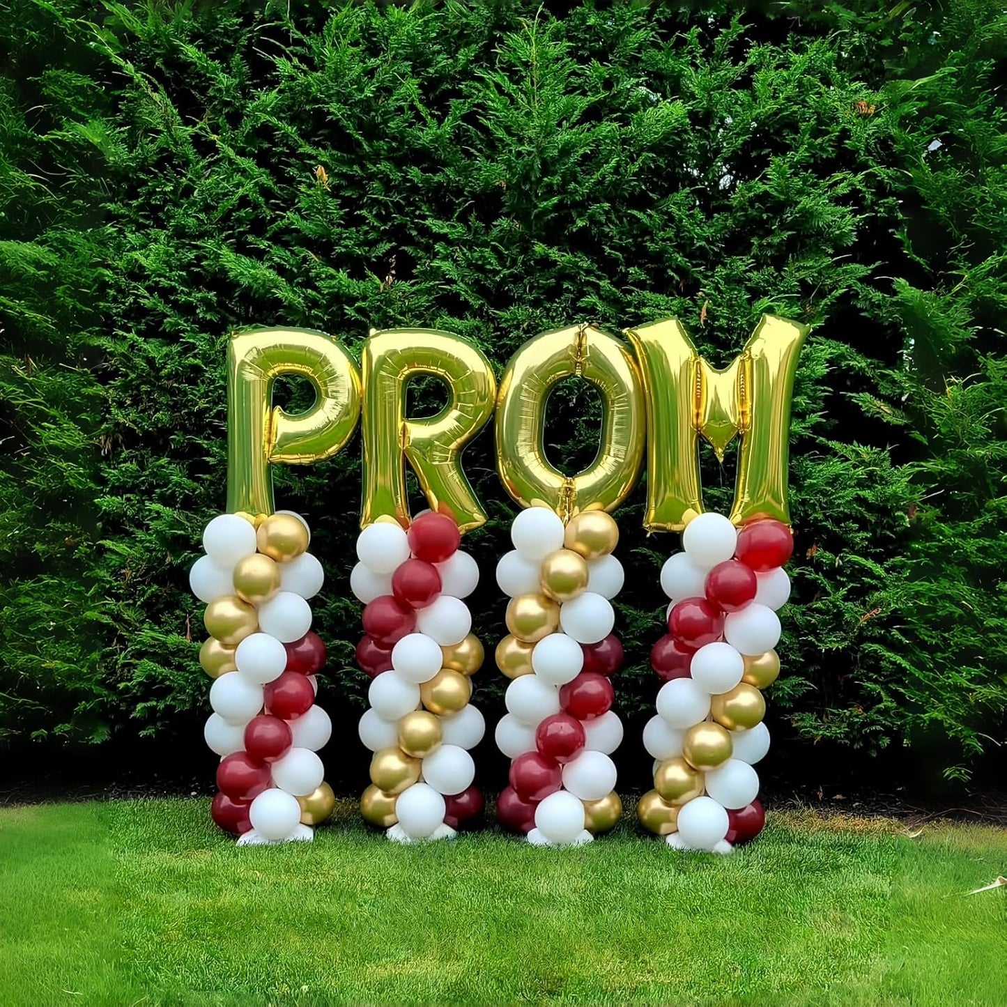 Skiennix 40-Inch Gold Helium Balloon Letters - Custom A-Z Foil Alphabet Decor for Parties