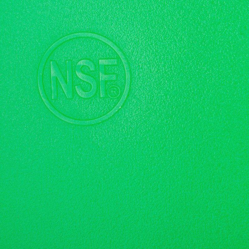 Commercial Grade Green Cutting Board - 18 x 12 Inch 1/2" Thick HDPE Dishwasher Safe for Salad, Vegetables, Fruit, Large Size