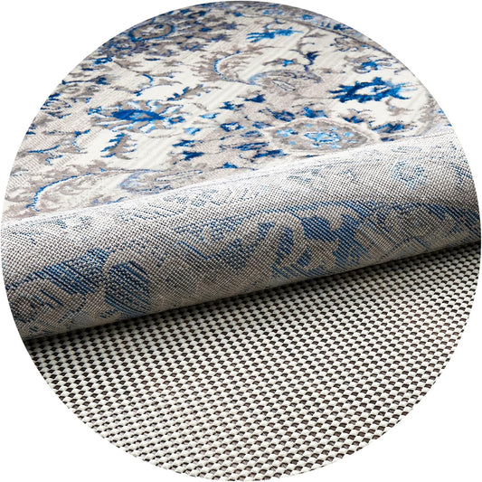 Veken Round Rug Pad Gripper - 4 Ft Size for Hardwood Floors | Non-Slip Protection