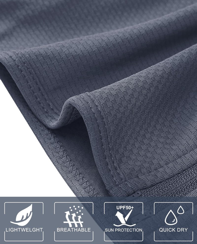 MAGCOMSEN Lightweight Jacket for Women Long Sleeve UPF 50+ Sun Protection Shirts Hiking Running Workout Shirts Grey S