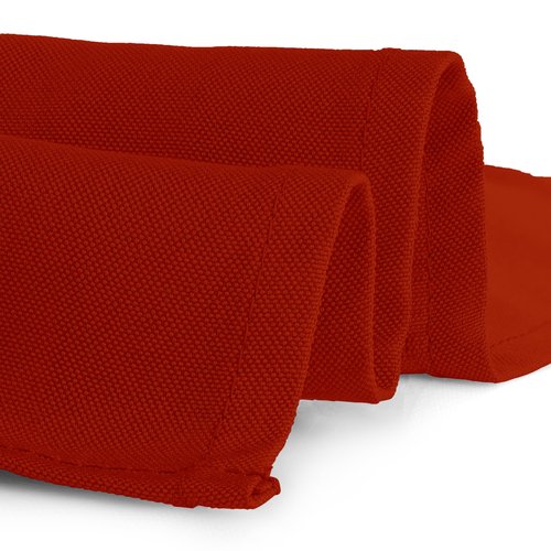 Gee Di Moda Rectangle Tablecloth - 60 x 126 Inch Burnt Orange Table Cloth for 8 Foot Rectangle Tables - Heavy Duty Washable Fabric - for Holiday Party, Dinner, Weddings, Baby Shower & Events