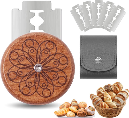 UFO Bread Lame Cutter - Sourdough Scoring Tool with 5 Blades & Storage Cover | Perfect for Artisan Bread