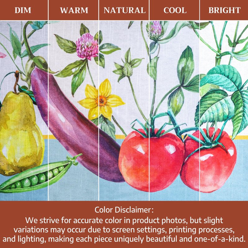 Maison d' Hermine Table Cloth Round Table 100% Cotton 69 Round Inches Tablecloth Reusable Decorative for Dining Kitchen Room Farmhouse Home Gifts for Mothers Day Spring Summer - Giverny