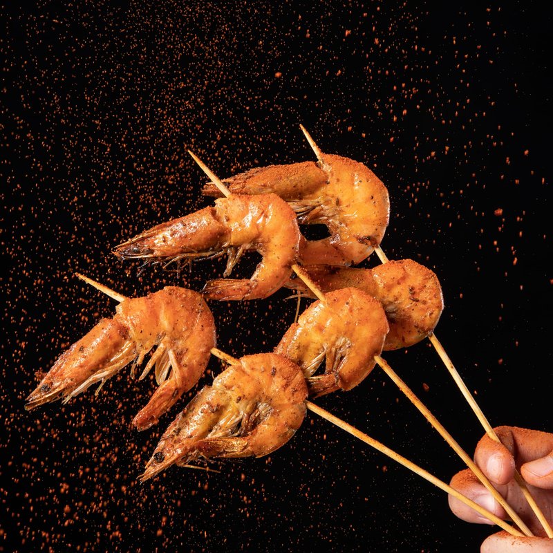 XMZY Bamboo Skewers 8 Inch Wooden Skewers Sticks for Fruit, Kabob, BBQ, Grilling, Yakitori. More Size Choices 10"/12", 100 PCS (8inch X Φ3mm)