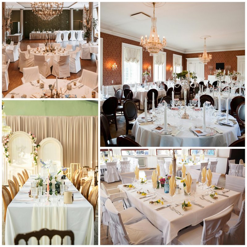 ZarzaaSik 2-Pack 60x102 inch Beige Table Cloths, Solid Stain and Wrinkle Resistant Oblong Tablecloth, Premium Plain Weave Polyester Fabric Rectangle Table Linen Covers for Hotel, Wedding