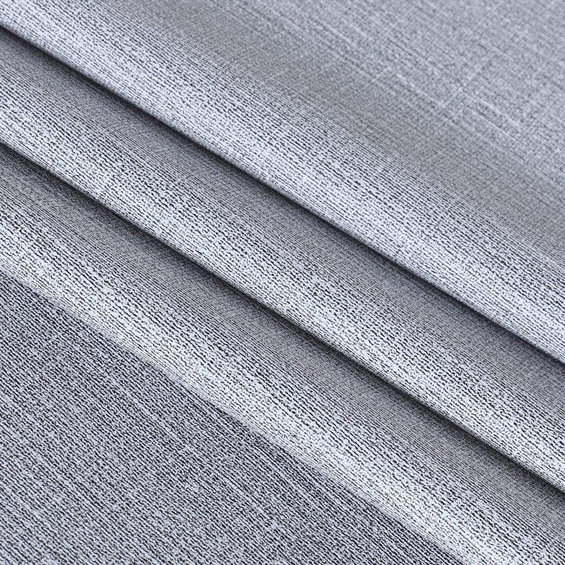 sancua 100% Waterproof Round PVC Tablecloth - 54 Inch - Oil Proof Spill Proof Vinyl Table Cloth, Wipe Clean Table Cover for Dining Tables, Buffet Parties and Camping, Grey