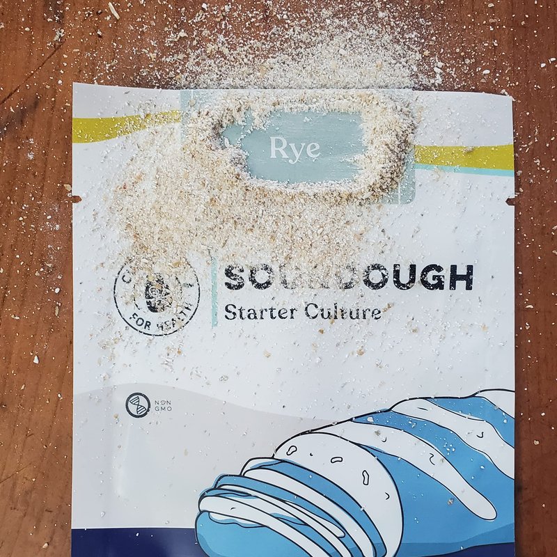 Cultures for Health Rye Sourdough Starter | Heirloom Style Dehydrated Culture for Baking Artisan Bread | DIY English Muffins, Noodles, Waffles, & More | Non-GMO Prebiotic Sourdough Bread