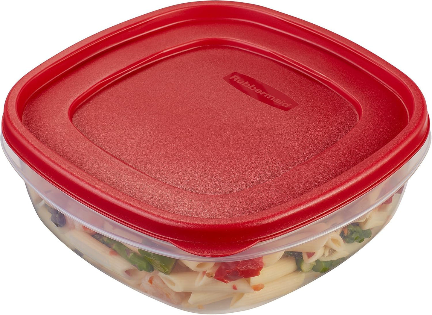 Rubbermaid Easy Find Lids - 9 Cup Food Storage Container in Racer Red | Airtight & Stackable
