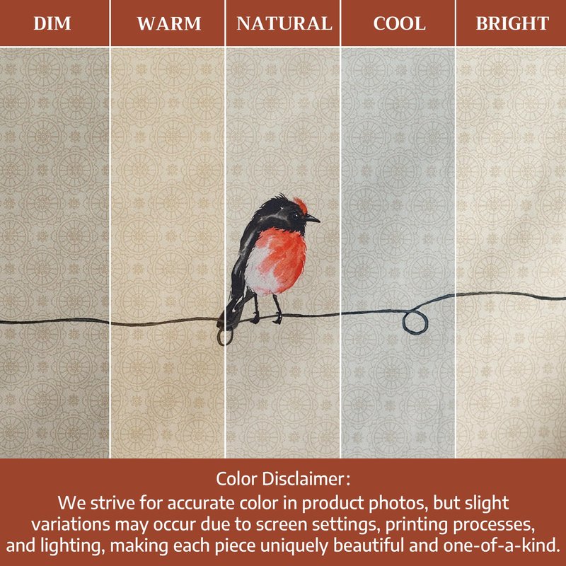 Maison d' Hermine Table Cloth Rectangle Table 100% Cotton 60 x 120 Inches Tablecloth Reusable Decorative for Dining Kitchen Room Farmhouse Home Gifts for Mothers Day Spring Summer - Birdies on Wire