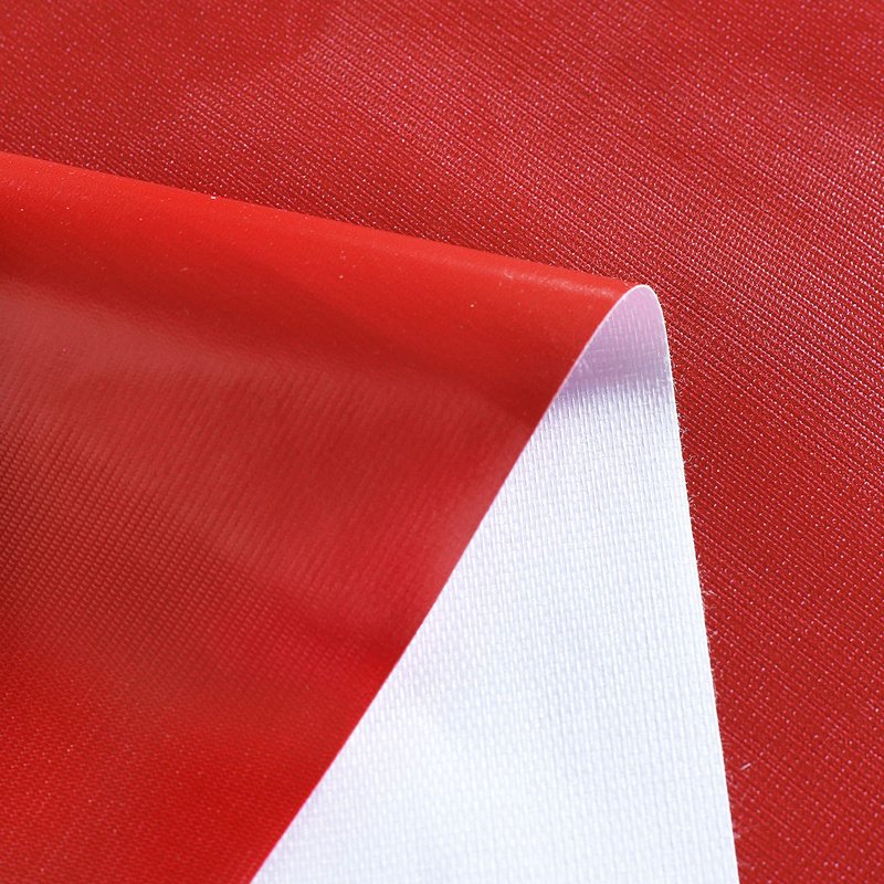 sancua 100% Waterproof Rectangle PVC Tablecloth - 60 x 60 Inch - Oil Proof Spill Proof Vinyl Table Cloth, Wipe Clean Table Cover for Dining Tables, Buffet Parties and Camping, Red