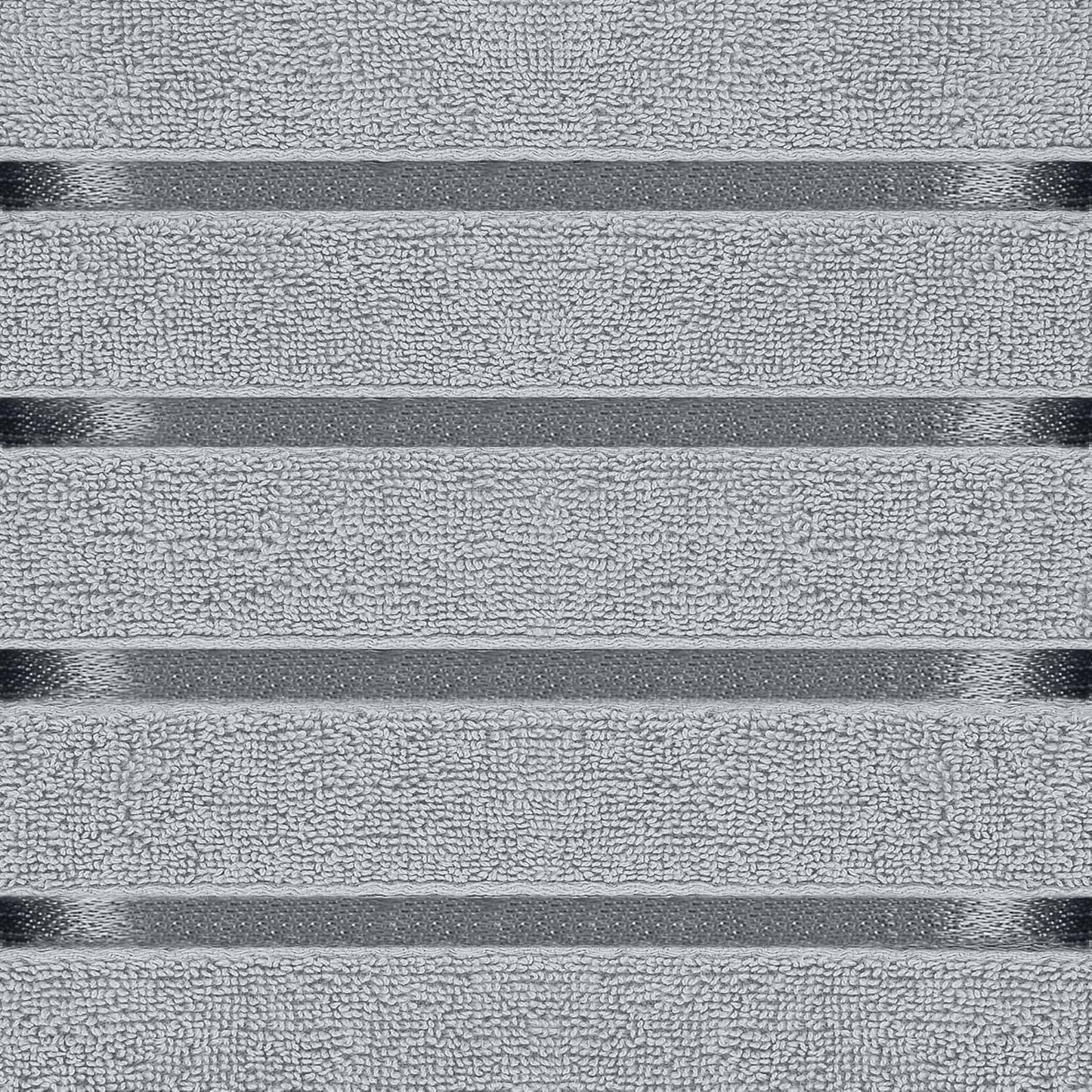 Utopia Towels 8-Piece Luxury Towel Set - Highly Absorbent 600 GSM Cotton | Cool Grey Bath, Hand & Wash Cloths