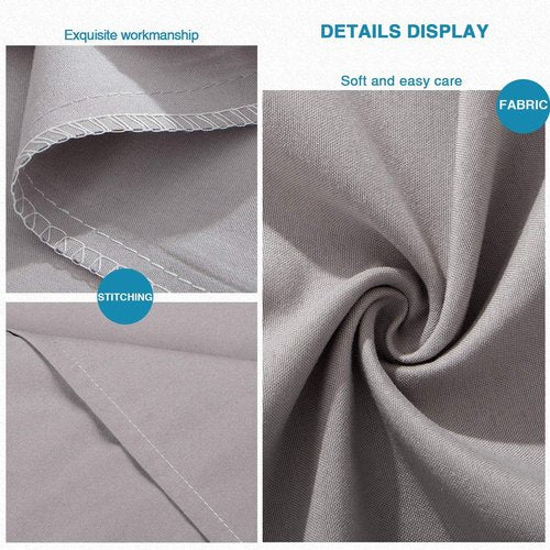 FLXXIE Microfiber Queen Pillowcases - Ultra Soft, Wrinkle & Fade Resistant | 20x30 Inches, Smoky Grey