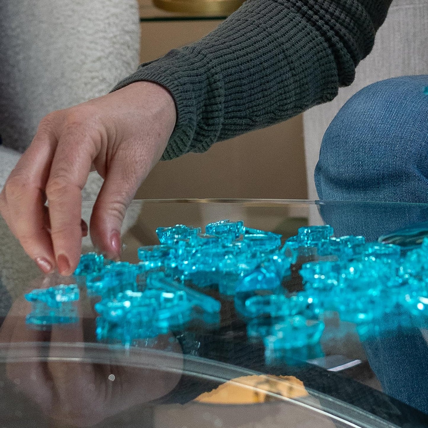 BePuzzled | Snoopy & Woodstock 3D Crystal Puzzle - Engaging Fun for Ages 12+