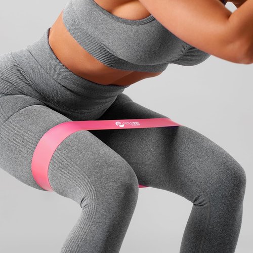 Fittest Pro Resistance Bands for Legs & Butt - Fabric Loop Bands for Yoga, Pilates & Home Workouts