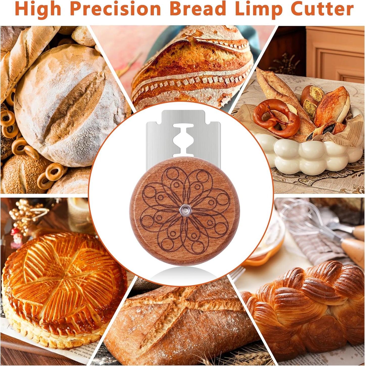 UFO Bread Lame Cutter - Sourdough Scoring Tool with 5 Blades & Storage Cover | Perfect for Artisan Bread