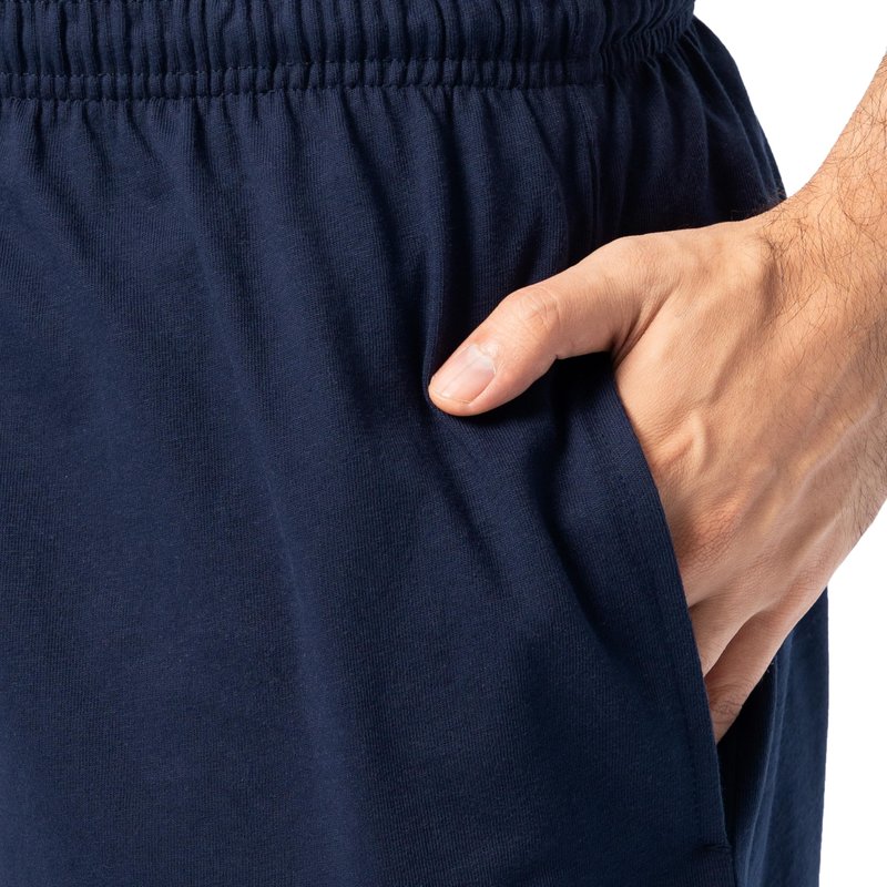 Fruit of the Loom Men's Eversoft Cotton Shorts with Pockets (S-4XL), 2 Pack-Navy, Small