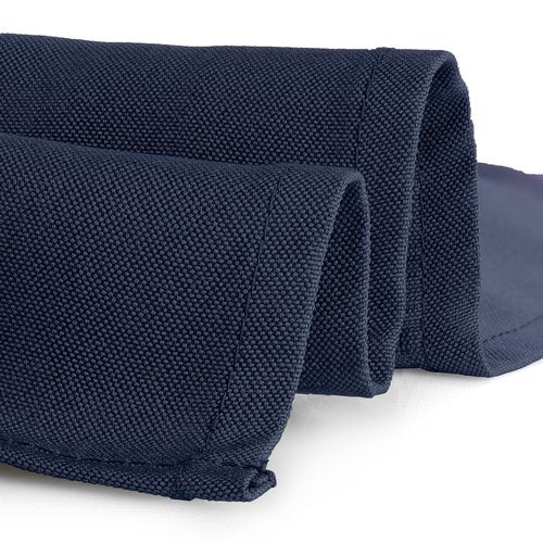 Gee Di Moda Rectangle Tablecloth - 60 x 126 Inch Navy Blue Table Cloth for 8 Foot Rectangle Tables - Heavy Duty Washable Fabric - for Holiday Party, Dinner, Weddings, Baby Shower & Events